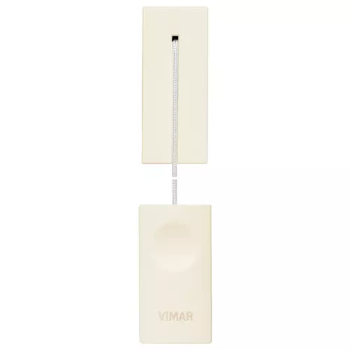 Pulsante 1P in scambio NO/NC 10 A 250 V~ a tirante, con 1,5 m cordone e pomello Vimar Linea bianco-nero-canapa 30054.B/G/C Pulsante 1P in scambio NO/NC 10 A 250 V~ a tirante, con 1,5 m cordone e pomello Vimar Linea bianco-nero-canapa 30054.B/G/C